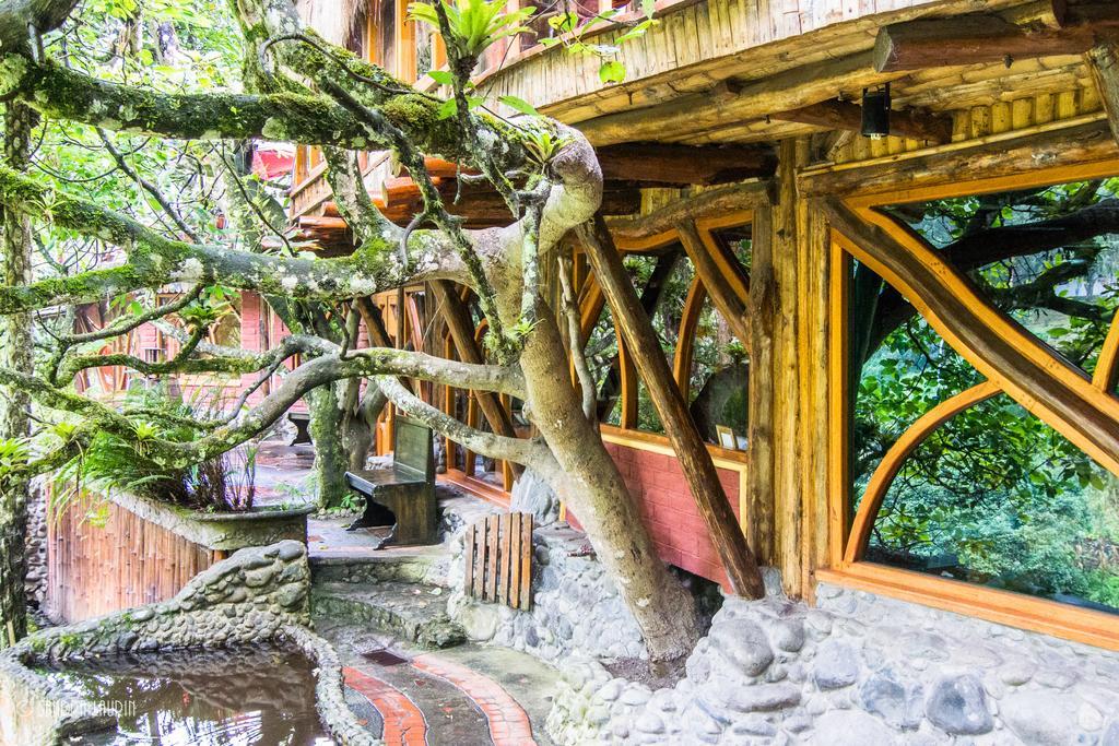 Finca Chamanapamba Guest House Baños Buitenkant foto