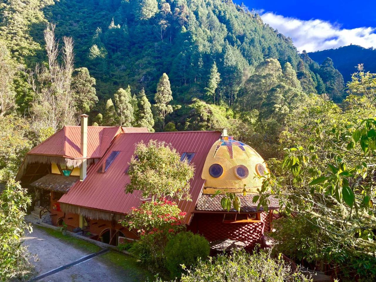 Finca Chamanapamba Guest House Baños Buitenkant foto