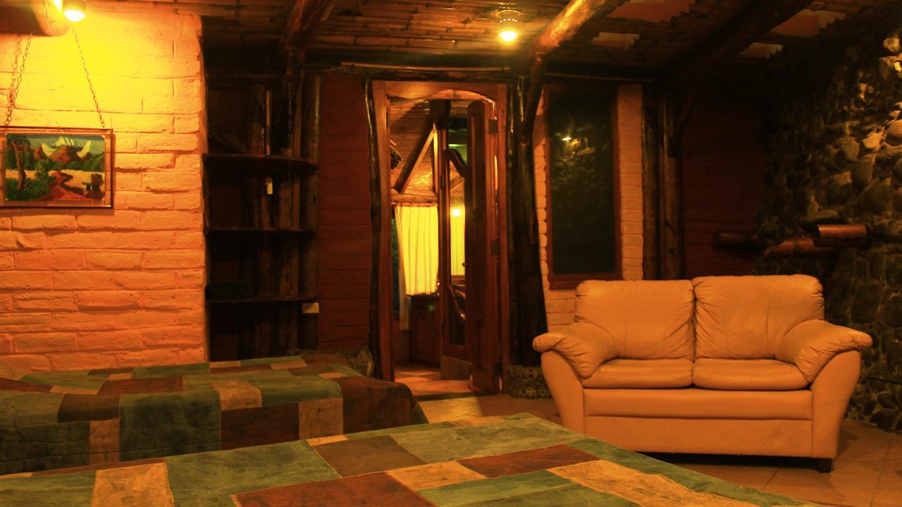 Finca Chamanapamba Guest House Baños Kamer foto